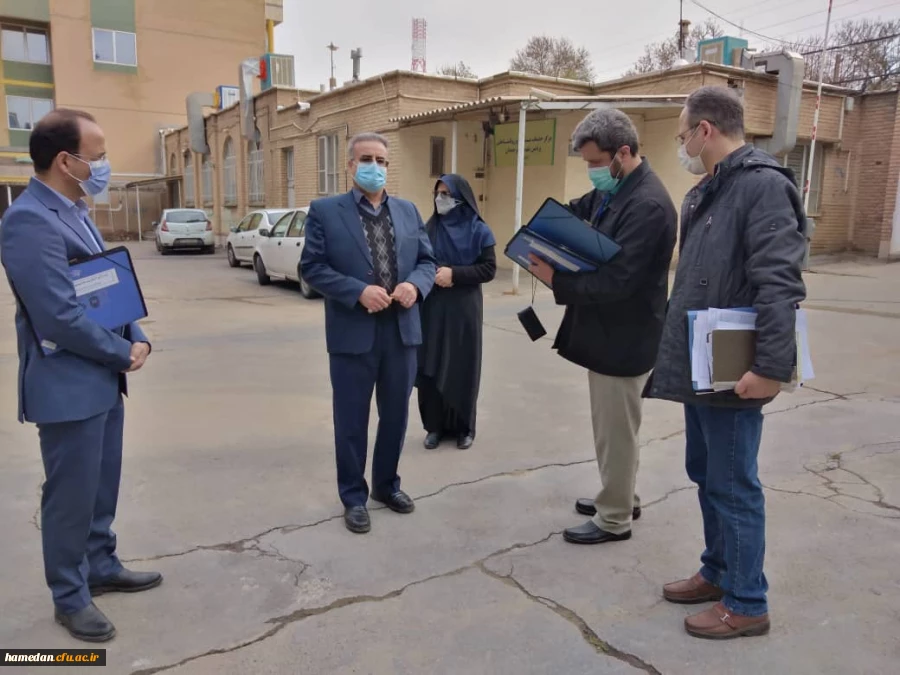 بازدید کارگروه ارزیابی و نظارت دانشگاه بوعلی سینا (به نمایندگی از وزارت علوم) از پردیس شهید باهنر همدان  8