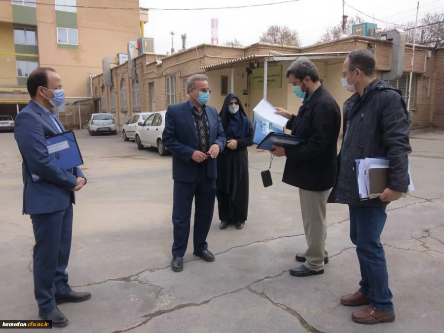 بازدید کارگروه ارزیابی و نظارت دانشگاه بوعلی سینا (به نمایندگی از وزارت علوم) از پردیس شهید باهنر همدان  10