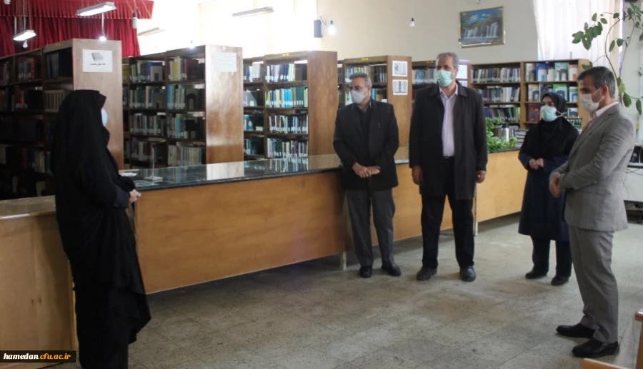 برگزاری مراسم جشن فاطمی و تقدیر از بانوان شاغل در پردیس شهید مقصودی همدان 2