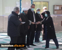 برگزاری مراسم جشن فاطمی و تقدیر از بانوان شاغل در پردیس شهید مقصودی همدان 3