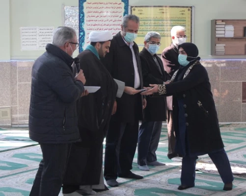 برگزاری مراسم جشن فاطمی و تقدیر از بانوان شاغل در پردیس شهید مقصودی همدان 3