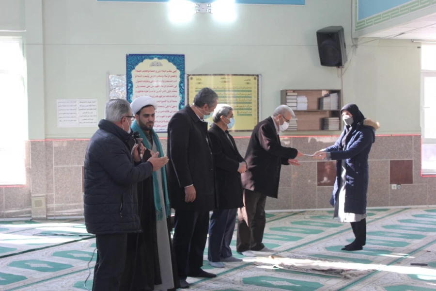 برگزاری مراسم جشن فاطمی و تقدیر از بانوان شاغل در پردیس شهید مقصودی همدان 4