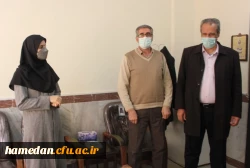 برگزاری مراسم جشن فاطمی و تقدیر از بانوان شاغل در پردیس شهید مقصودی همدان 5