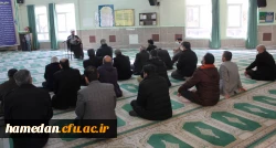 برگزاری مراسم جشن فاطمی و تقدیر از بانوان شاغل در پردیس شهید مقصودی همدان 7