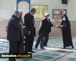 برگزاری مراسم جشن فاطمی و تقدیر از بانوان شاغل در پردیس شهید مقصودی همدان 8