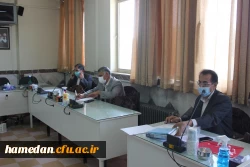 جلسه گروه زیان و ادبیات فارسی در سالن شهید قاسم سلیمانی پردیس شهید مقصودی همدان 3