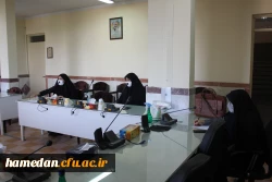 جلسه گروه زیان و ادبیات فارسی در سالن شهید قاسم سلیمانی پردیس شهید مقصودی همدان 5