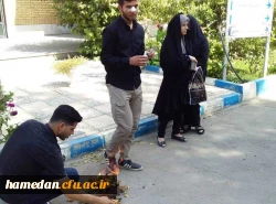 اعزام 100 نفر از دانشجو معلمان پردیس های استان جهت حضور در رزمایش معنوی اربعین حسینی (ع) 4