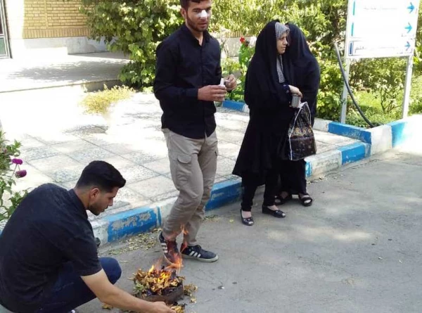 اعزام 100 نفر از دانشجو معلمان پردیس های استان جهت حضور در رزمایش معنوی اربعین حسینی (ع) 4