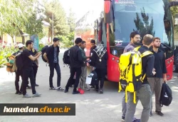 اعزام 100 نفر از دانشجو معلمان پردیس های استان جهت حضور در رزمایش معنوی اربعین حسینی (ع) 6