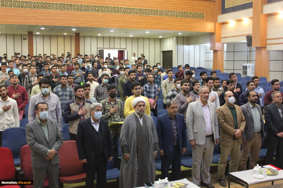 آیین استقبال و جلسه توجیهی نومعلمان ورودی 1401 پردیس شهید مقصودی همدان 4