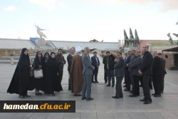 بازدید از باغ موزه دفاع مقدس همدان 5