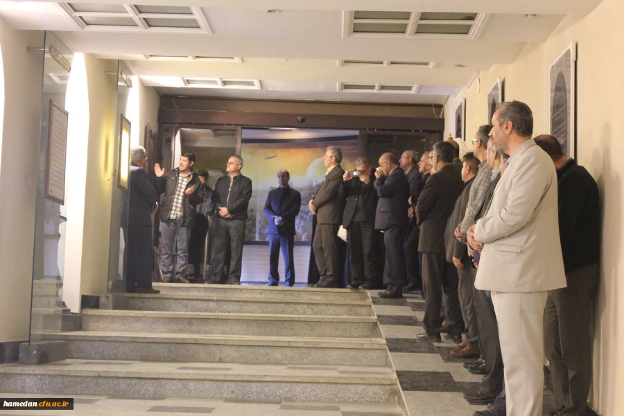 بازدید از باغ موزه دفاع مقدس همدان 6