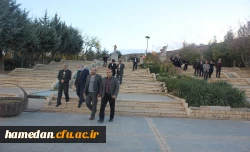 بازدید از باغ موزه دفاع مقدس همدان 3