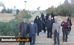 بازدید از باغ موزه دفاع مقدس همدان 4