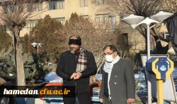 روایت تصویری از مراسم استقبال، تشییع و تدفین شهید گمنام در دانشگاه فرهنگیان همدان 4