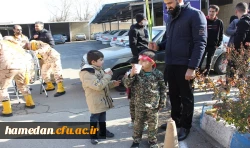 روایت تصویری از مراسم استقبال، تشییع و تدفین شهید گمنام در دانشگاه فرهنگیان همدان 20