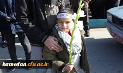 روایت تصویری از مراسم استقبال، تشییع و تدفین شهید گمنام در دانشگاه فرهنگیان همدان 22