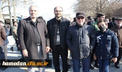 روایت تصویری از مراسم استقبال، تشییع و تدفین شهید گمنام در دانشگاه فرهنگیان همدان 24