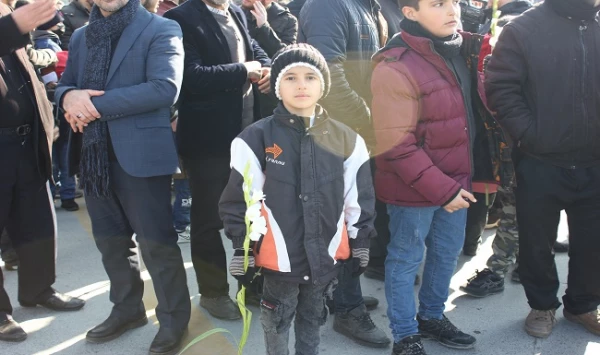 روایت تصویری از مراسم استقبال، تشییع و تدفین شهید گمنام در دانشگاه فرهنگیان همدان 25