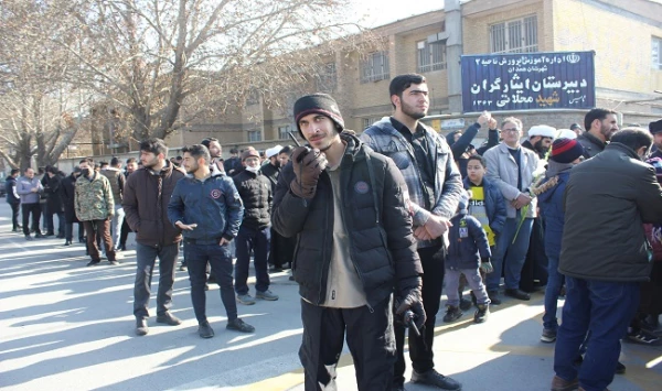 روایت تصویری از مراسم استقبال، تشییع و تدفین شهید گمنام در دانشگاه فرهنگیان همدان 26