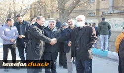 روایت تصویری از مراسم استقبال، تشییع و تدفین شهید گمنام در دانشگاه فرهنگیان همدان 27