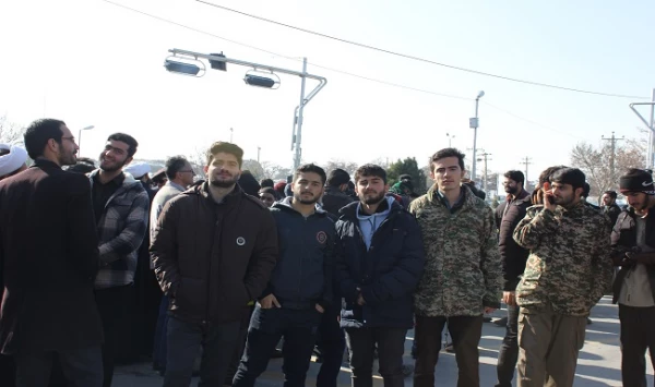 روایت تصویری از مراسم استقبال، تشییع و تدفین شهید گمنام در دانشگاه فرهنگیان همدان 28