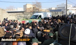 روایت تصویری از مراسم استقبال، تشییع و تدفین شهید گمنام در دانشگاه فرهنگیان همدان 36