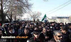 روایت تصویری از مراسم استقبال، تشییع و تدفین شهید گمنام در دانشگاه فرهنگیان همدان 37