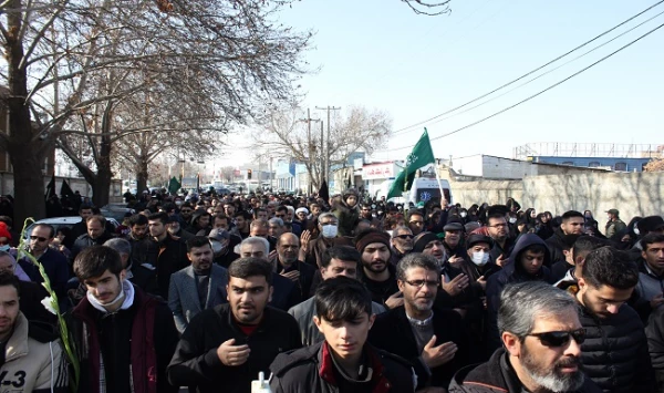 روایت تصویری از مراسم استقبال، تشییع و تدفین شهید گمنام در دانشگاه فرهنگیان همدان 37