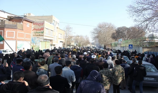 روایت تصویری از مراسم استقبال، تشییع و تدفین شهید گمنام در دانشگاه فرهنگیان همدان 38