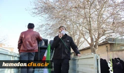 روایت تصویری از مراسم استقبال، تشییع و تدفین شهید گمنام در دانشگاه فرهنگیان همدان 39