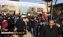 روایت تصویری از مراسم استقبال، تشییع و تدفین شهید گمنام در دانشگاه فرهنگیان همدان 42