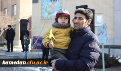 روایت تصویری از مراسم استقبال، تشییع و تدفین شهید گمنام در دانشگاه فرهنگیان همدان 45