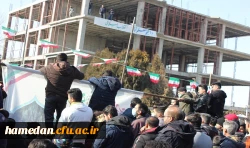 روایت تصویری از مراسم استقبال، تشییع و تدفین شهید گمنام در دانشگاه فرهنگیان همدان 47