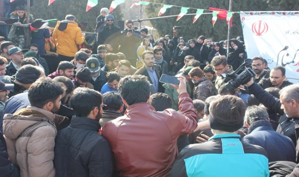 روایت تصویری از مراسم استقبال، تشییع و تدفین شهید گمنام در دانشگاه فرهنگیان همدان 48