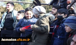 روایت تصویری از مراسم استقبال، تشییع و تدفین شهید گمنام در دانشگاه فرهنگیان همدان 50