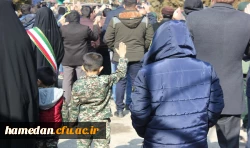 روایت تصویری از مراسم استقبال، تشییع و تدفین شهید گمنام در دانشگاه فرهنگیان همدان 51