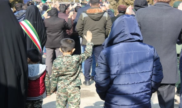 روایت تصویری از مراسم استقبال، تشییع و تدفین شهید گمنام در دانشگاه فرهنگیان همدان 51