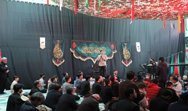 روایت تصویری از مراسم استقبال، تشییع و تدفین شهید گمنام در دانشگاه فرهنگیان همدان 54