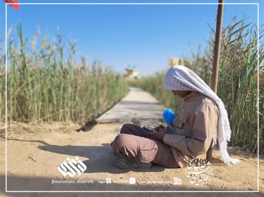 گزارش تصویری از اردوی راهیان نور دانشجو معلمان پردیس شهید مقصودی همدان 12