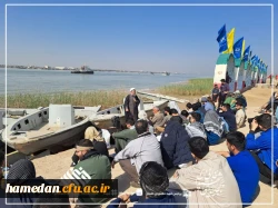 گزارش تصویری از اردوی راهیان نور دانشجو معلمان پردیس شهید مقصودی همدان 14