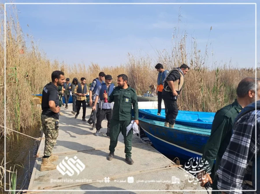 گزارش تصویری از اردوی راهیان نور دانشجو معلمان پردیس شهید مقصودی همدان 17