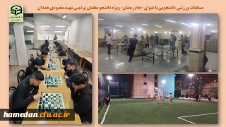 در مسابقات ورزشی جام رمضان رقم خورد

کسب عناوین و رتبه های برتر توسط دانشجو معلمان پردیس شهید مقصودی 