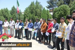 موج اعتراض و درخواست مجموعه بزرگ دانشگاه فرهنگیان همدان جهت برخورد با عاملان این حرکت شنیع 3