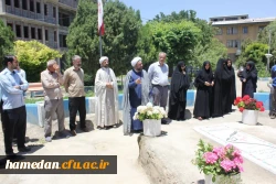 موج اعتراض و درخواست مجموعه بزرگ دانشگاه فرهنگیان همدان جهت برخورد با عاملان این حرکت شنیع 4