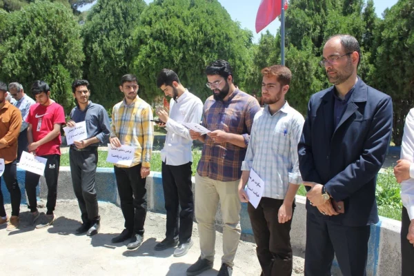 موج اعتراض و درخواست مجموعه بزرگ دانشگاه فرهنگیان همدان جهت برخورد با عاملان این حرکت شنیع 5