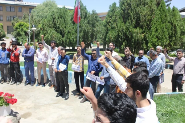 موج اعتراض و درخواست مجموعه بزرگ دانشگاه فرهنگیان همدان جهت برخورد با عاملان این حرکت شنیع 6