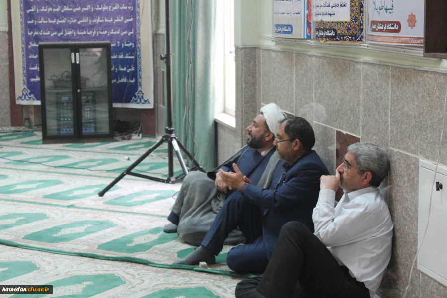 مراسم جشن و مولودی خوانی در پردیس شهید مقصودی همدان 3