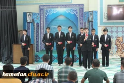 مراسم جشن و مولودی خوانی در پردیس شهید مقصودی همدان 9